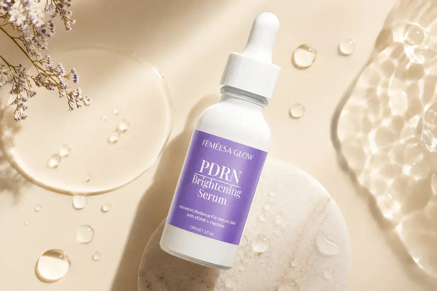 FEMELSA brightening serum for hydrated and glowing skin