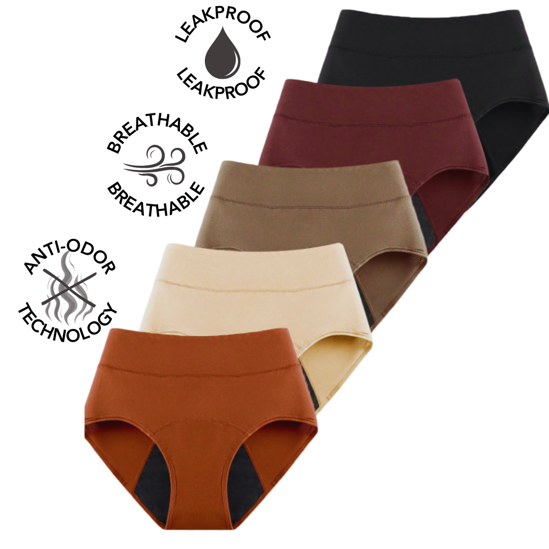 Leak-Proof Underwear (x5 Pack)