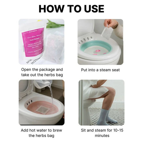Load image 1 in gallery view. Yoni Steamer Bundle (x3 Packs & Basin)